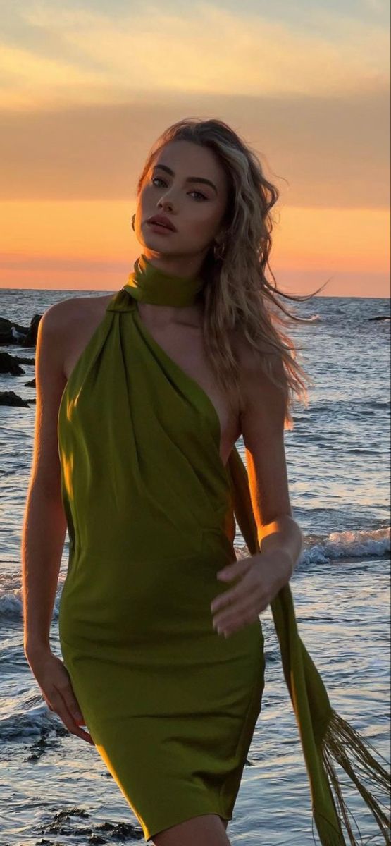 Green backless mini homecoming dress prom dress cocktail dress nv1810