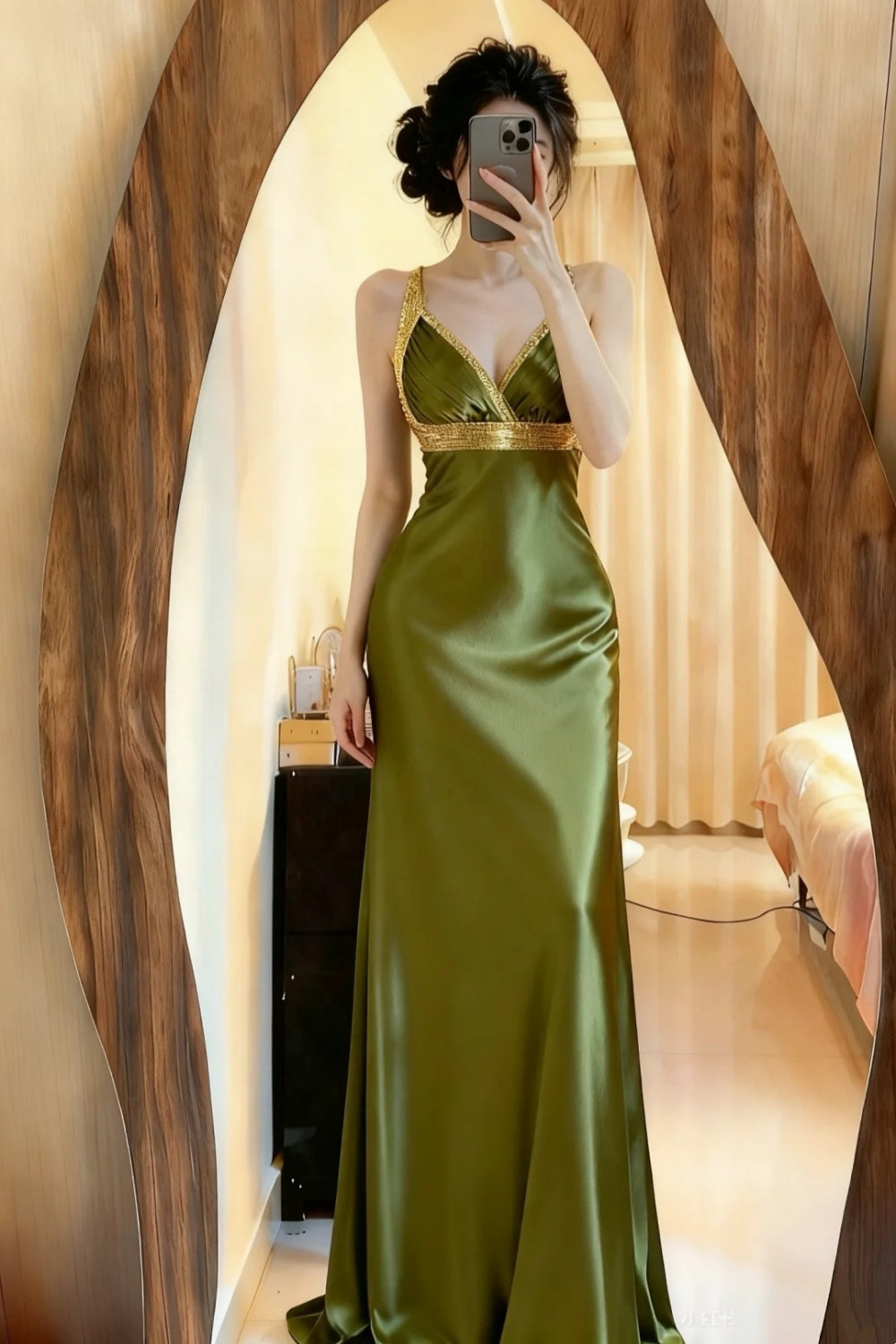 NiceVestidos-_Prom Green Elegant Formal Dress NV5981
