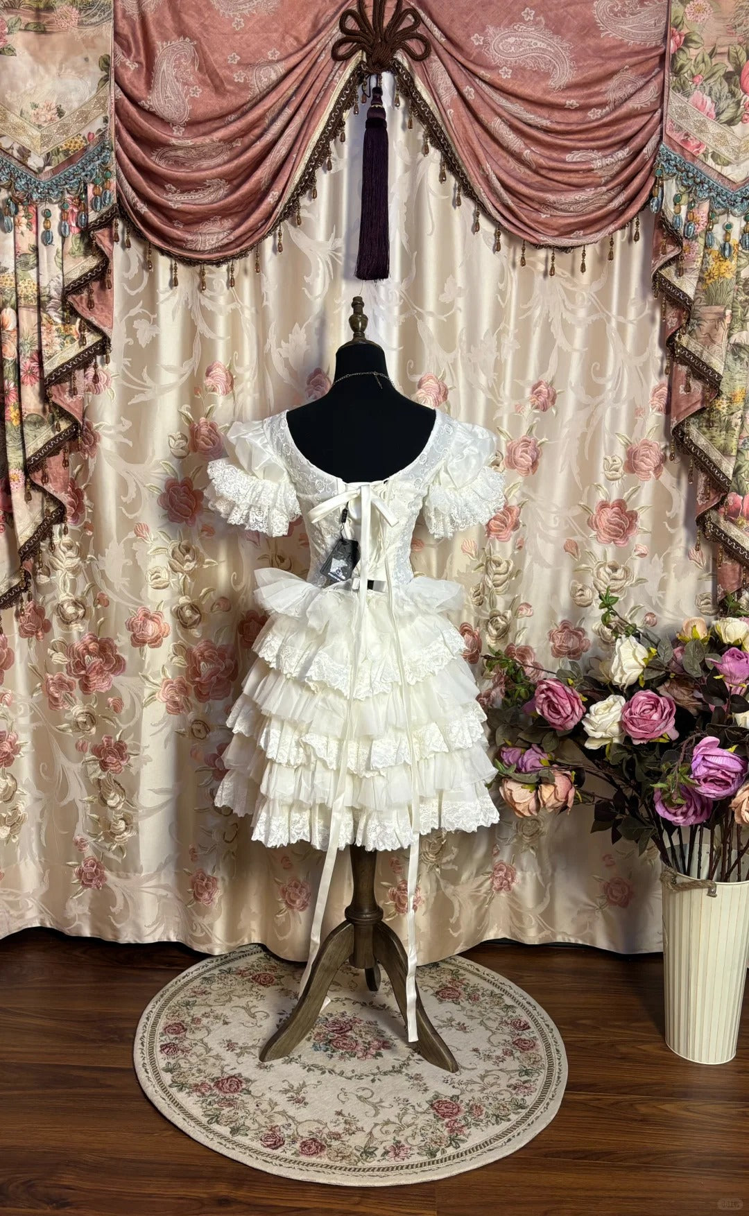 Ivory White Shiny Fairy Elegant Exquisite Beading Short Tulle Homecoming Dress Prom Dress Evening Dress Party Dress Ball Gown nv4015