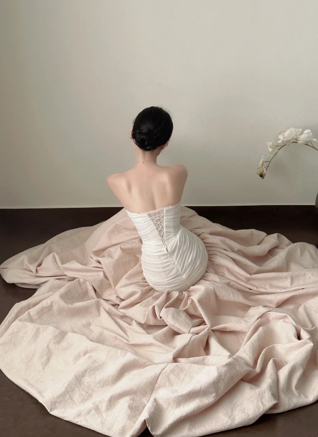 Elegant long evening gown NV6641