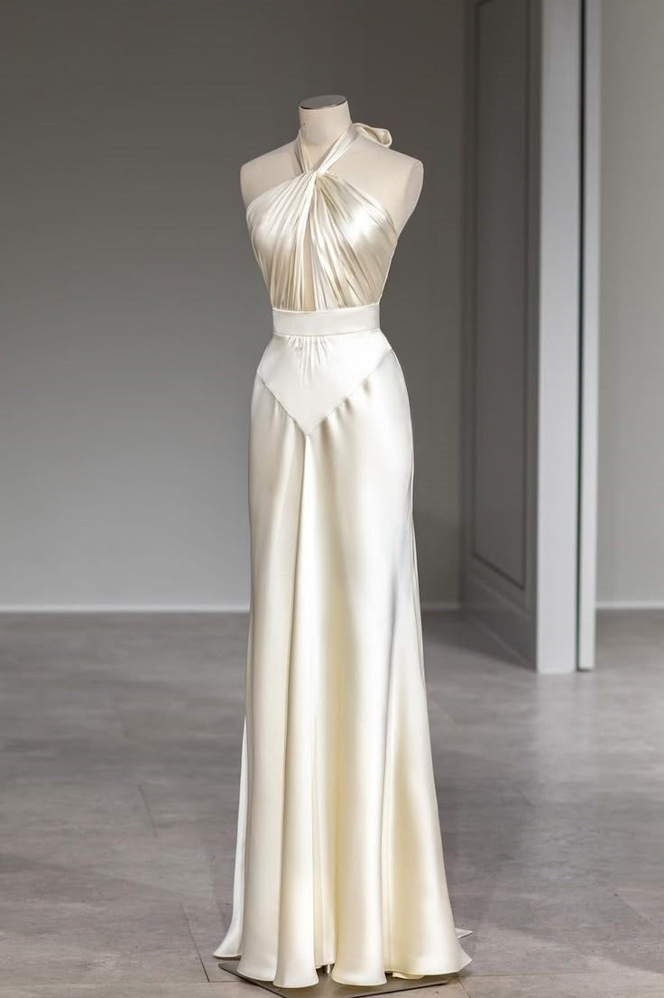 Ivory Elegant Fashion Strap Long Satin Graduation Gown Mermaid Sling Prom Dress Birthday Party Dress Evening Dress nv3938