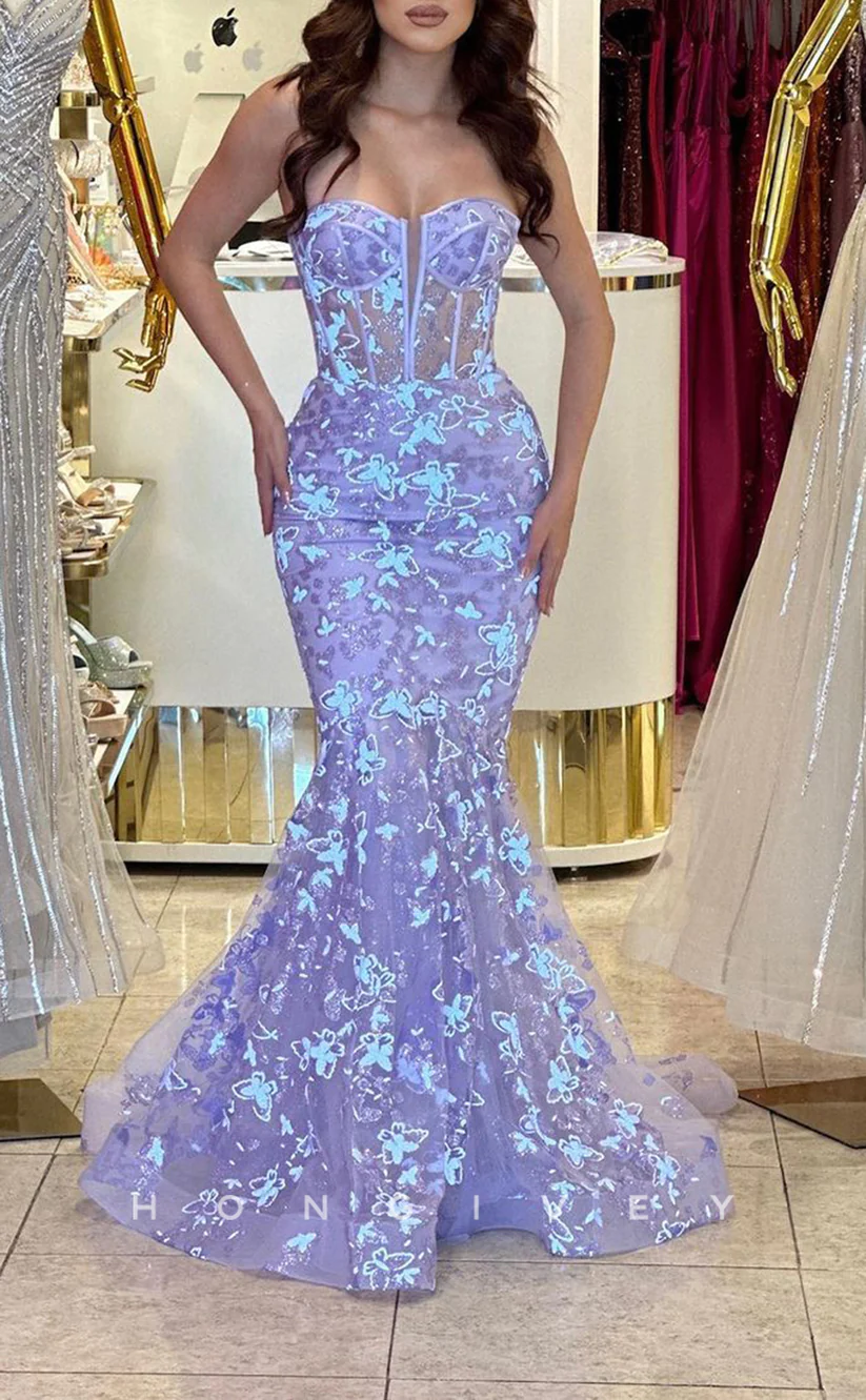 Sexy Sweetheart Party Dress Sleeveless Floor-Length Prom Evening Dress nv1067