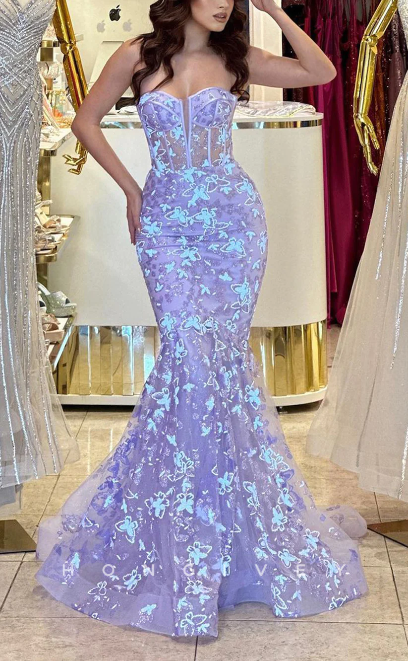 Sexy Sweetheart Party Dress Sleeveless Floor-Length Prom Evening Dress nv1067