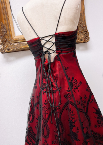 NiceVestidos--Burgundy exquisite beaded short homecoming dress prom dress NV5695