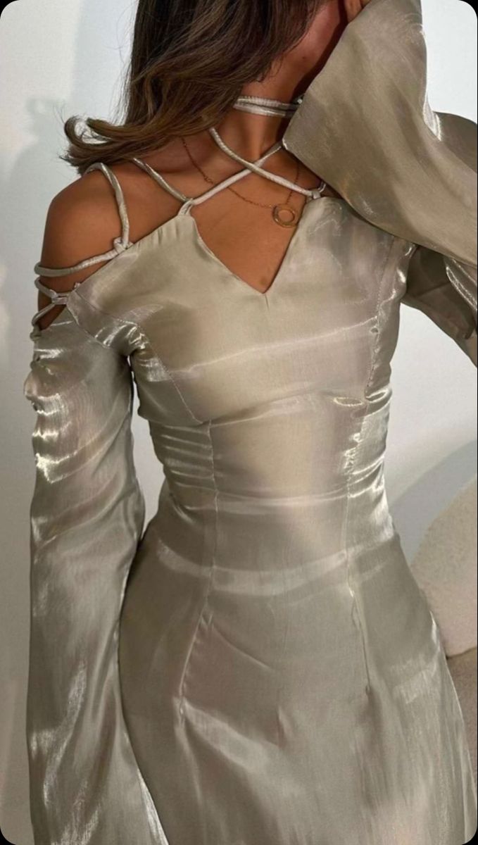 Green and silver simple and elegant strappy suspenders long satin ball gown evening dress nv2660