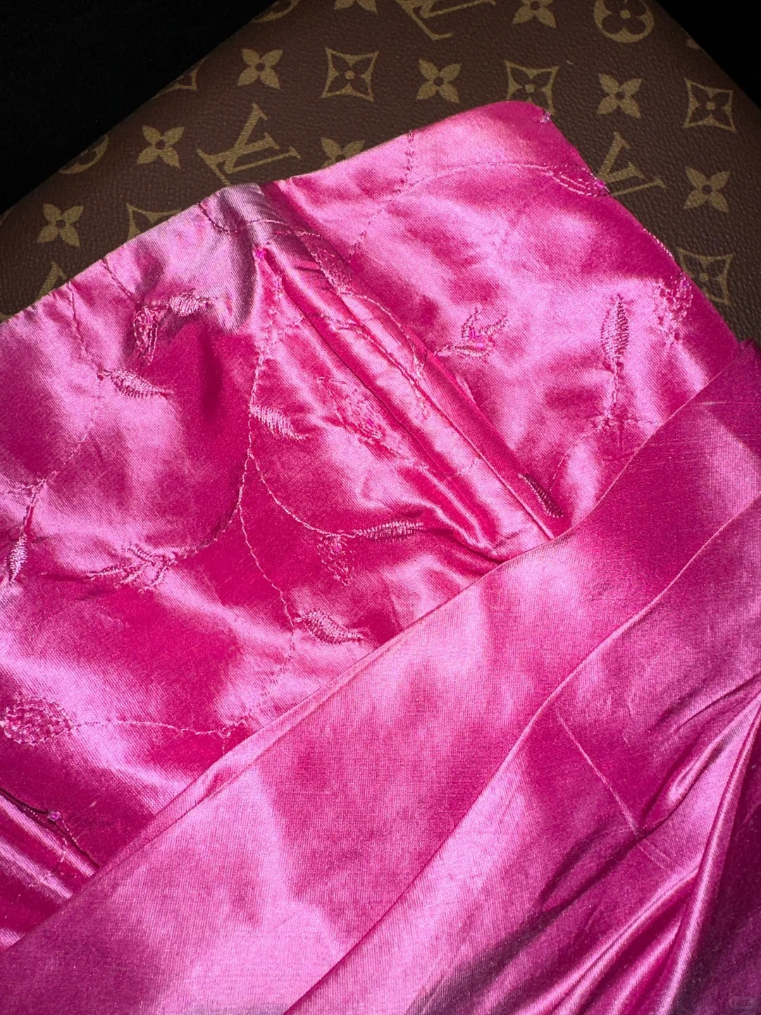 Pink One Shoulder Fashion Elegant Long Satin Prom Dress Evening Dress Party Dress nv4686