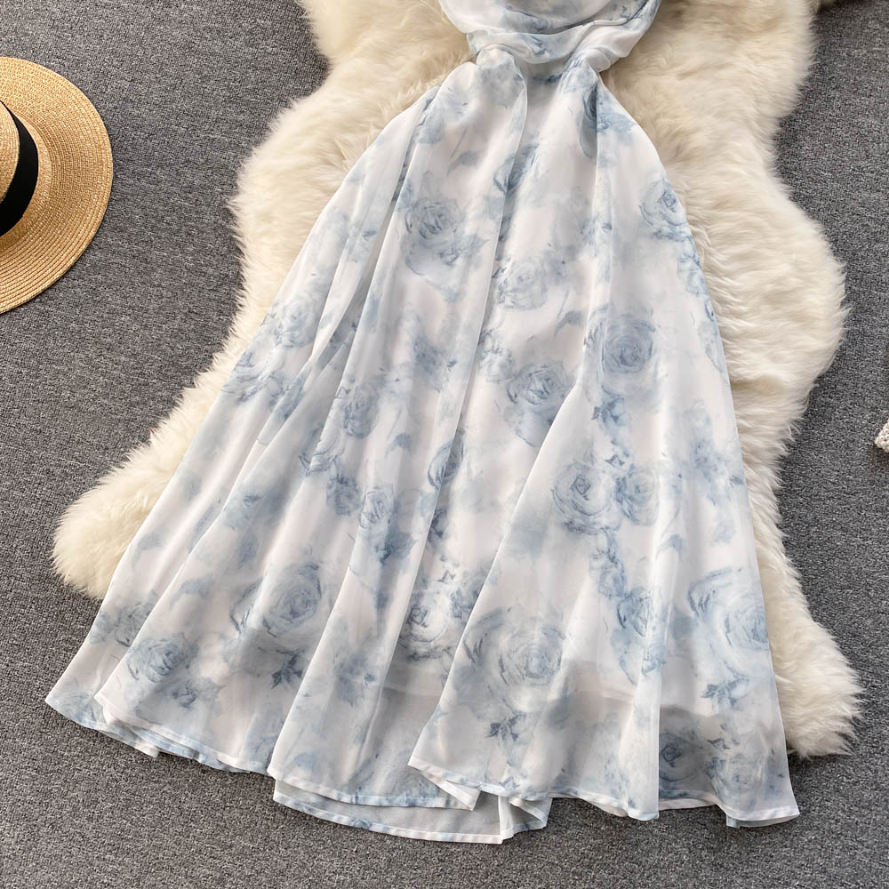 Floral Sling Dress Printed Dress NV1258