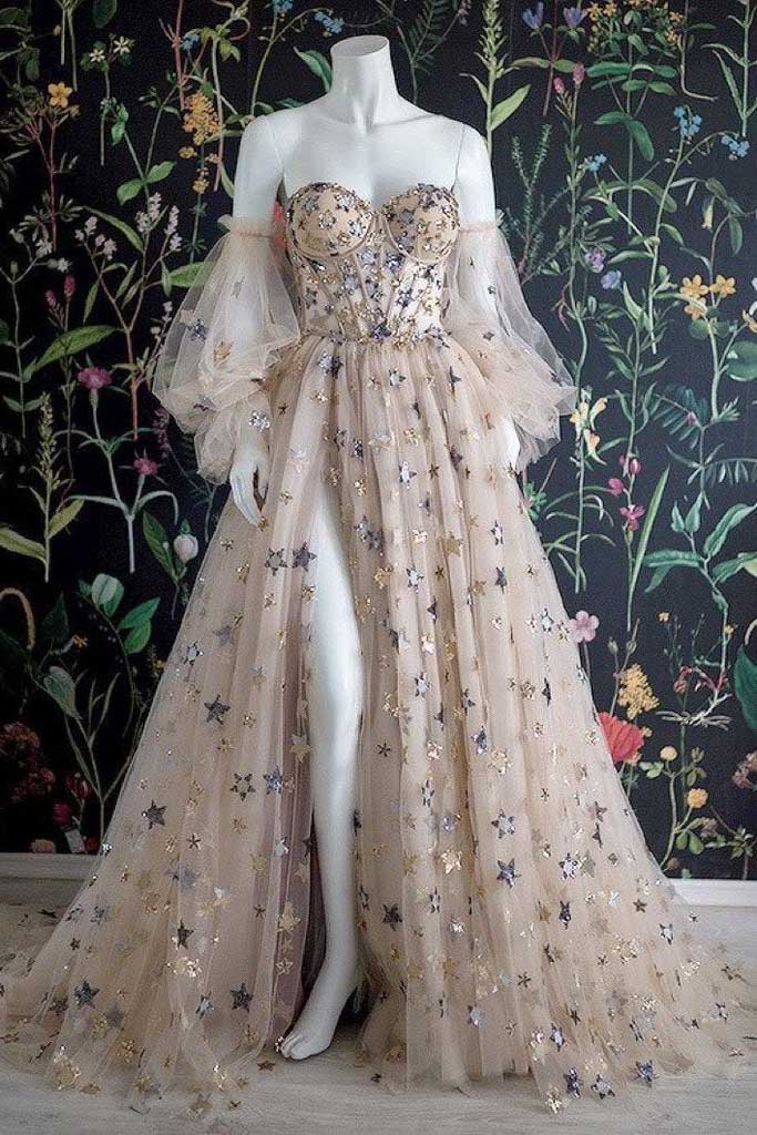 Licht farbe exquisite elegante mode lange tüll ballkleid abendkleid nv118