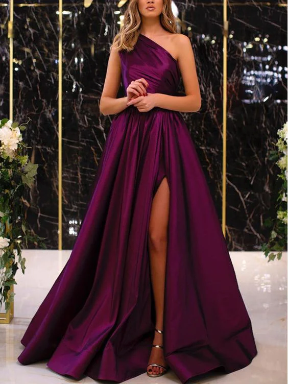 Born Elegantes Swing-Ballkleid mit einer Schulter, NV483