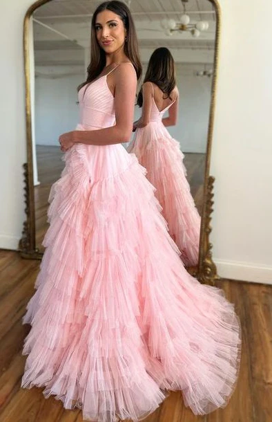 Unique Prom Dress Deep V Neckline, Long Homecoming Dress, Wedding Dress, Formal Dress, Evening Dresses, Graduation School Party Gown nv1037