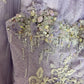 Lilac Vintage Exquisite Beading Elegant Off-the-shoulder Long Tulle Ball Gown Evening Gown Party Dress nv4159