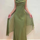 NiceVestidos--Fairy dress sleeveless purple/olive green chiffon slim floor-length evening gown NV5776