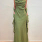 NiceVestidos--Fairy dress sleeveless purple/olive green chiffon slim floor-length evening gown NV5776