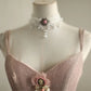 Shining Girl Pink Princess Long Satin Prom Dress Evening Dress Party Dress nv4693