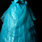 Blue Beaded Elegant Long Tulle Ball Gown nv4780