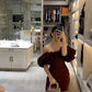 Dark Red Fashion Slim Fit Off Shoulder Short Mini Homecoming Dress Party Dress nv2429