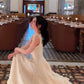 NiceVestidos--Mid-length homecoming dress birthday dress gentle white dress satin NV5670