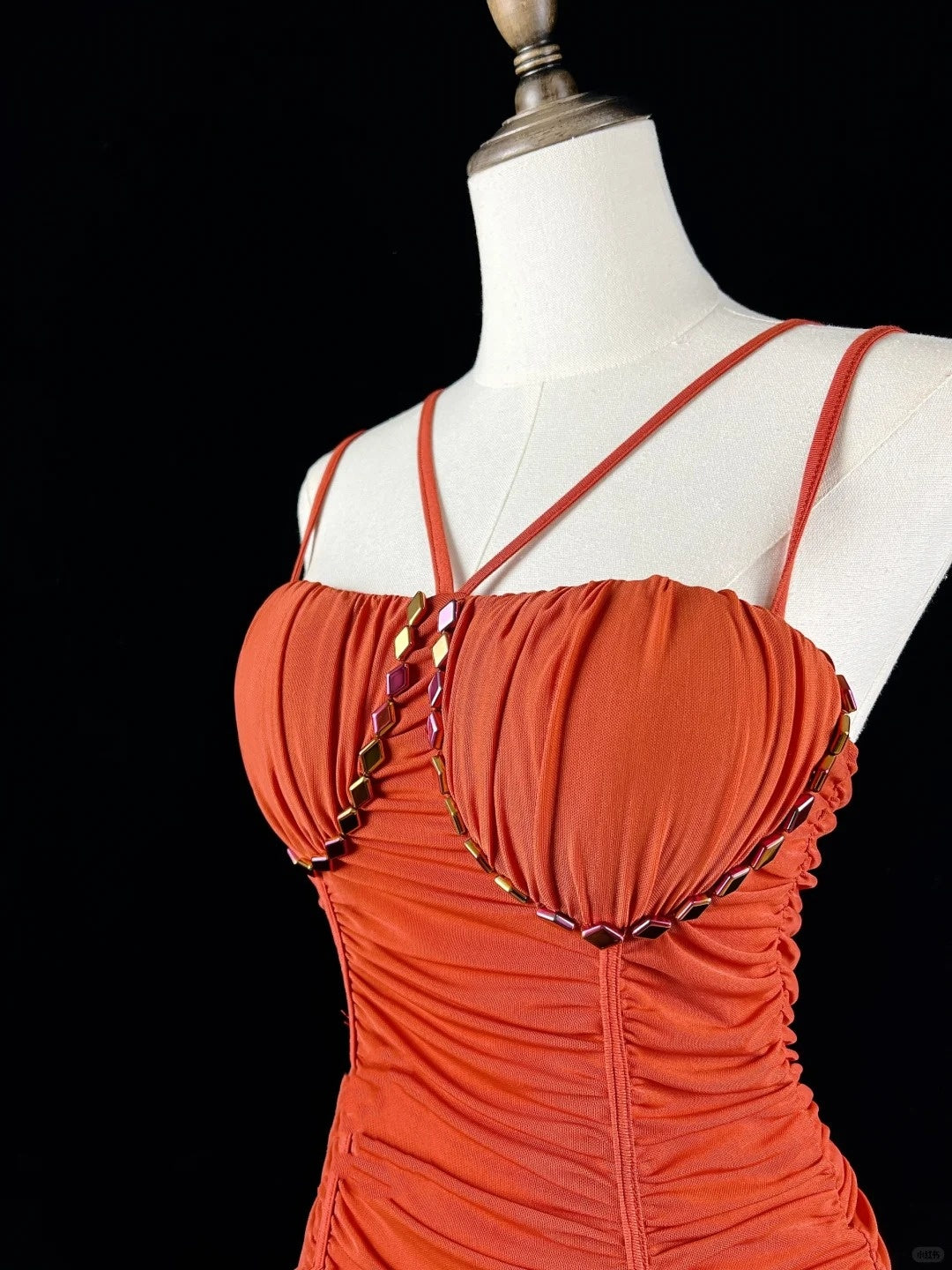 Orange Fashion Short Chiffon Homecoming Dress Birthday Dress nv4488