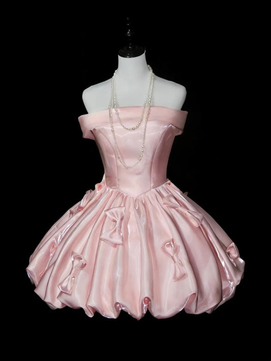 New Fashion Short Satin Birthday Dress and Homecoming Dress  NV6599