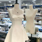 Red/Pink/White Fashion Sweet Bow Short Homecoming Dress Prom Dress Birthday Dress nv4514