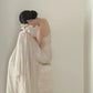 White Elegant Vintage Fashion Romantic Long Floor Length Chiffon Ball Gown Evening Dress Birthday/Vacation/Wedding Dress Prom Dress nv4073