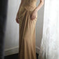 Formal long satin retro dress NV6586