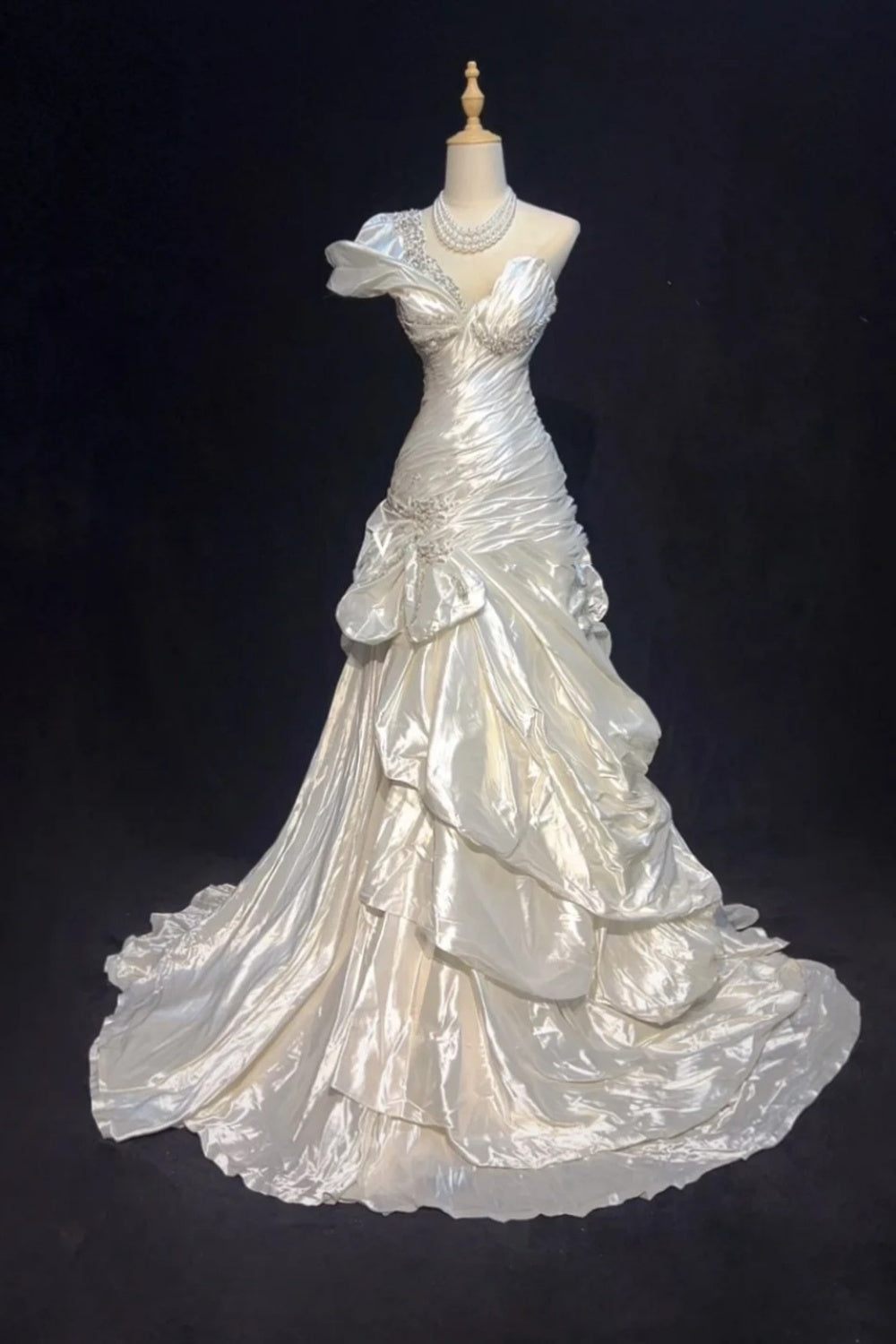 Gorgeous long exquisite bead decoration formal party dress Prom dress NV6577