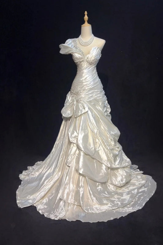 Gorgeous long exquisite bead decoration formal party dress Prom dress NV6577