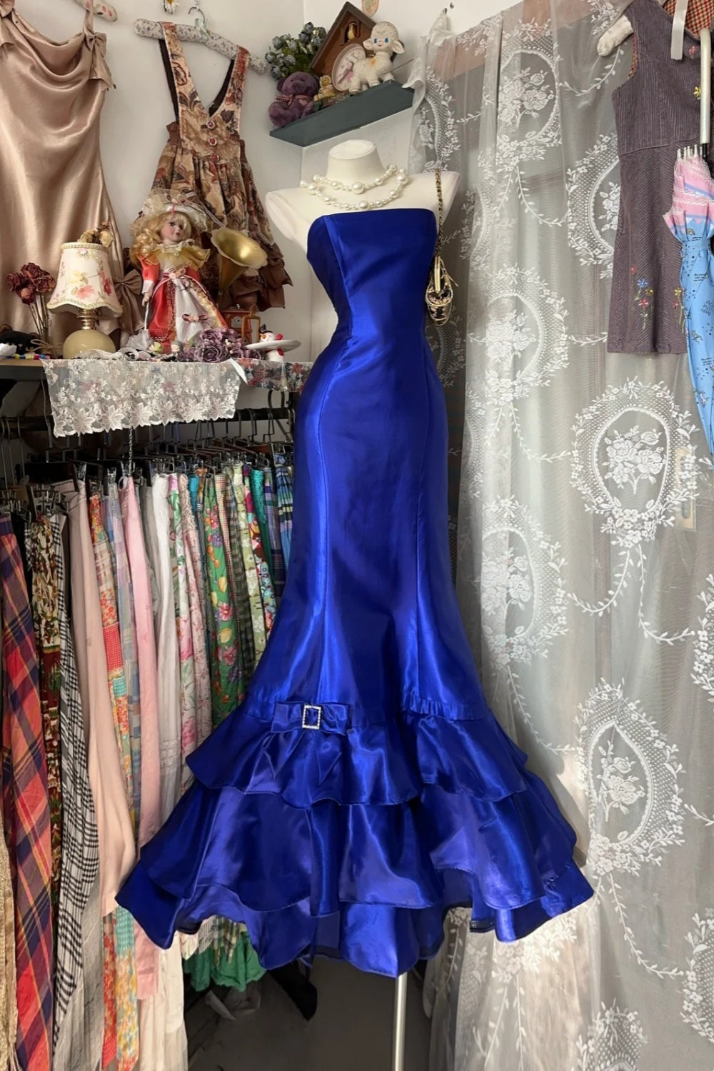 Neues Retro-Abendkleid, langes Kleid NV6454
