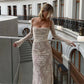 Elegant lace long ball gown evening dress nv1803