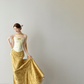 New Chinese Two Piece Mermaid Evening Dress Strapless Jacquard Gown  NV7115