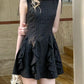 NiceVestidos--Short Homecoming Dress Birthday Dress Gown Plaid Vintage Lace NV5672