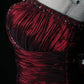 Burgundy vintage elegant ball gown/evening dress NV6862