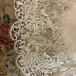White Vintage Elegant Exquisite Beaded Lace Long Tulle Mermaid Slim Floor-Length Ball Gown Evening Gown Party Dress Wedding Dress nv4122