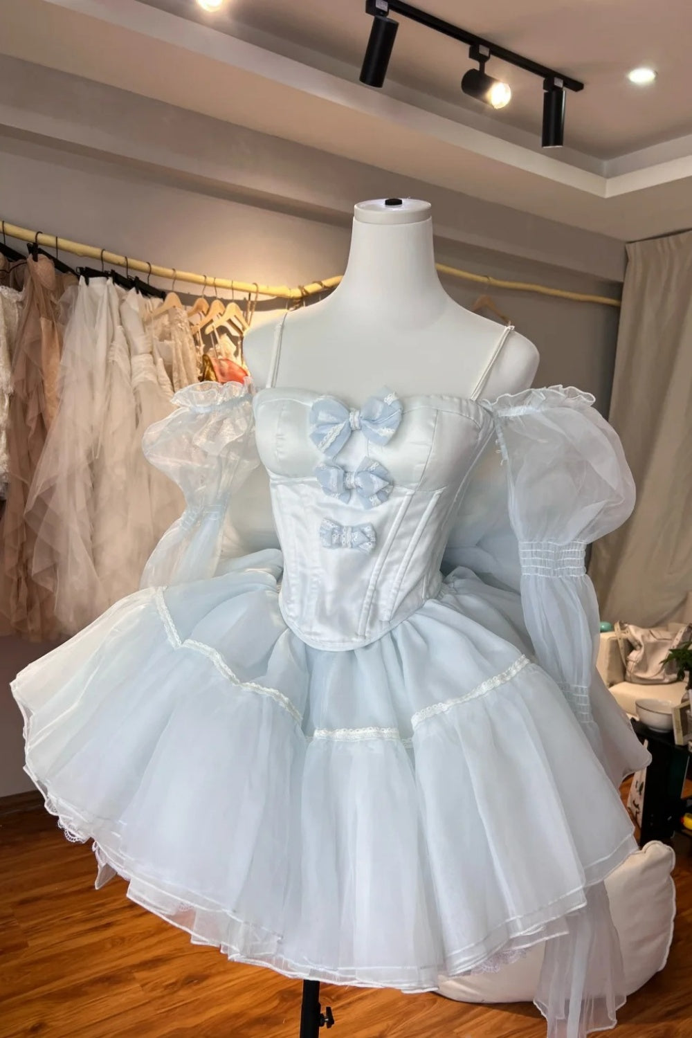 New short tulle princess dress, birthday dress, back-to-school dress  NV6644