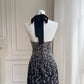 NiceVestidos-Black gorgeous exquisite beaded short formal homecoming dress hoco dress nv5486
