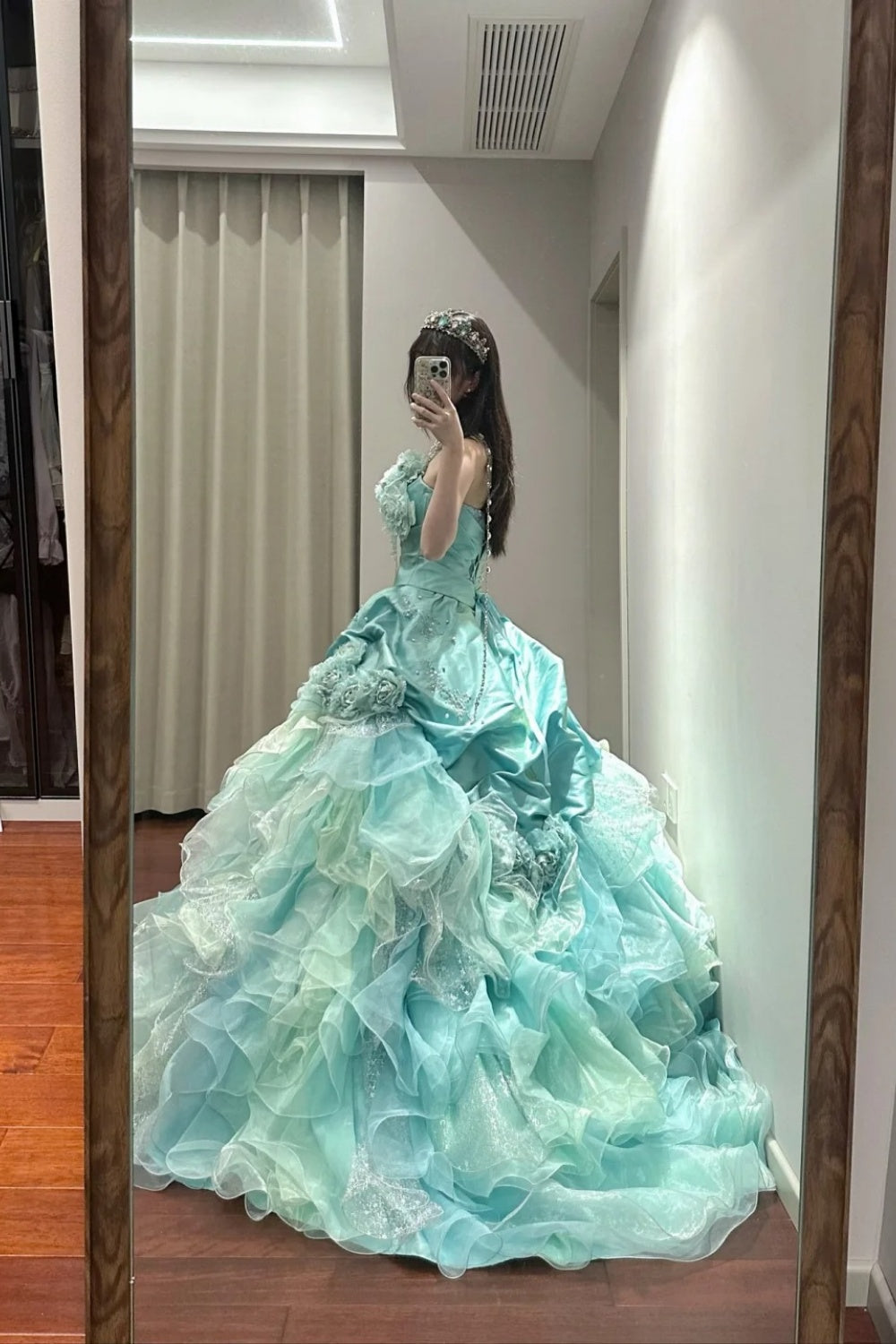 Blue Long Ball Dress NV6717