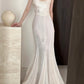 White Elegant Vintage Fashion Romantic Long Floor Length Chiffon Ball Gown Evening Dress Birthday/Vacation/Wedding Dress Prom Dress nv4073
