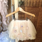 Pink Floral Sweet Short Chiffon Homecoming Dress Birthday Party Dress nv4941