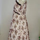 NiceVestidos--Short chiffon homecoming dress for girls, retro floral dress, pastoral retro style NV5660