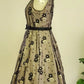 NiceVestidos--Short Homecoming Dress Girls Dress Retro Outfit Vintage Mesh Embroidery Dress NV5662