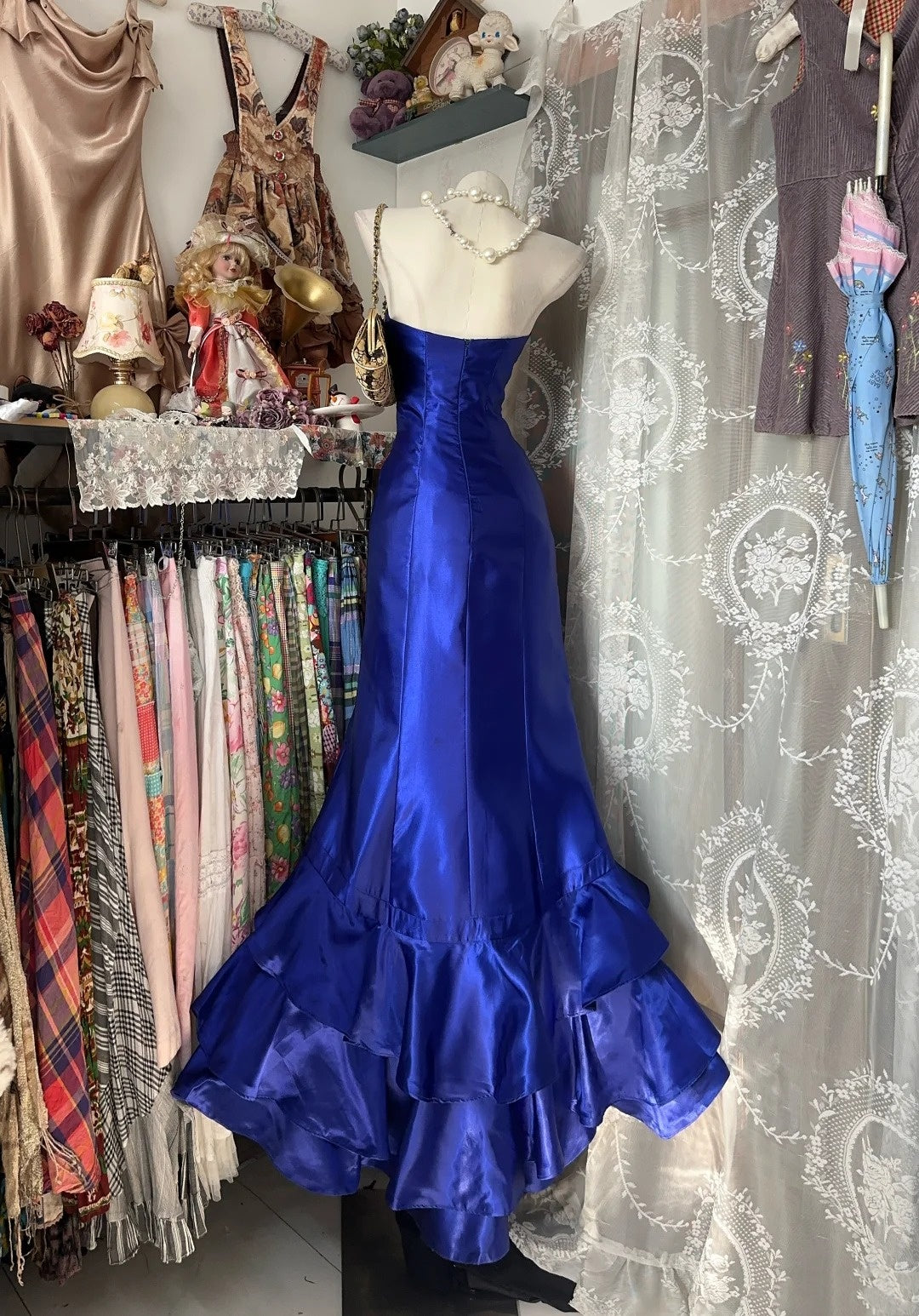 Neues Retro-Abendkleid, langes Kleid NV6454