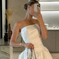 White Off Shoulder Homecoming Dress Mini Prom Party Dress nv2151