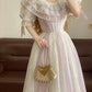Light Purple Long Lace Tulle Birthday Dress Elegant Party Dress nv5084