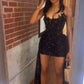 NiceVestidos-Black Gorgeous Exquisite Beaded Short Homecoming Dress Hoco Dress nv5493