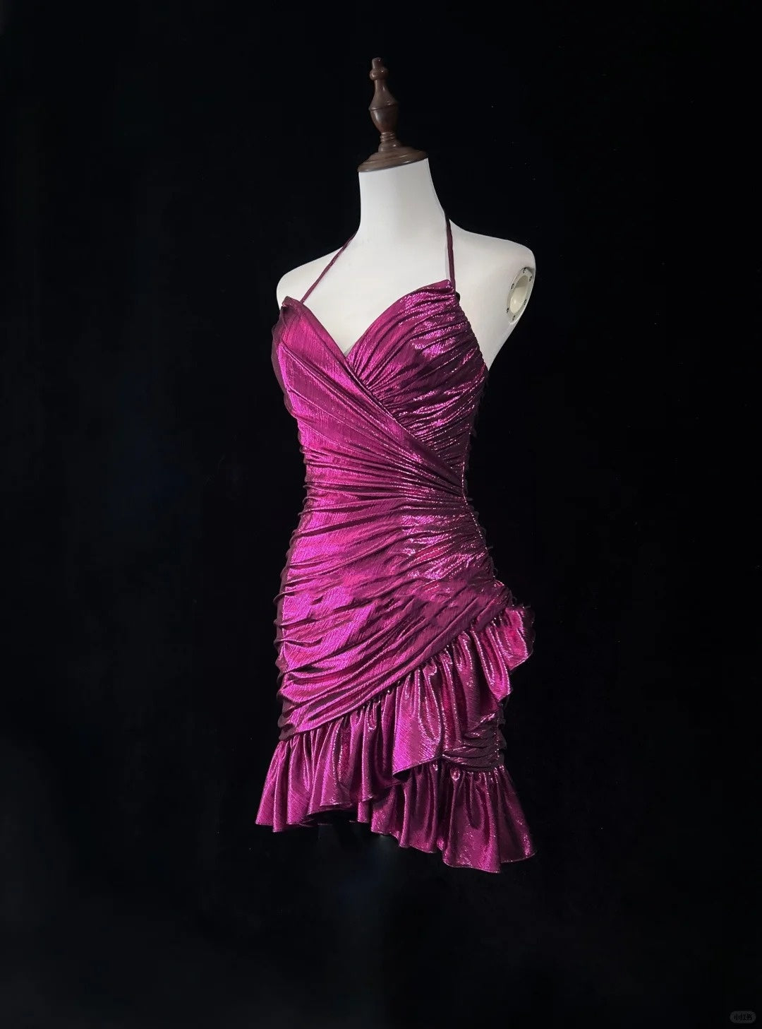 Pink Homecoming Dress Spaghetti Strap Short Party Dress nv4224