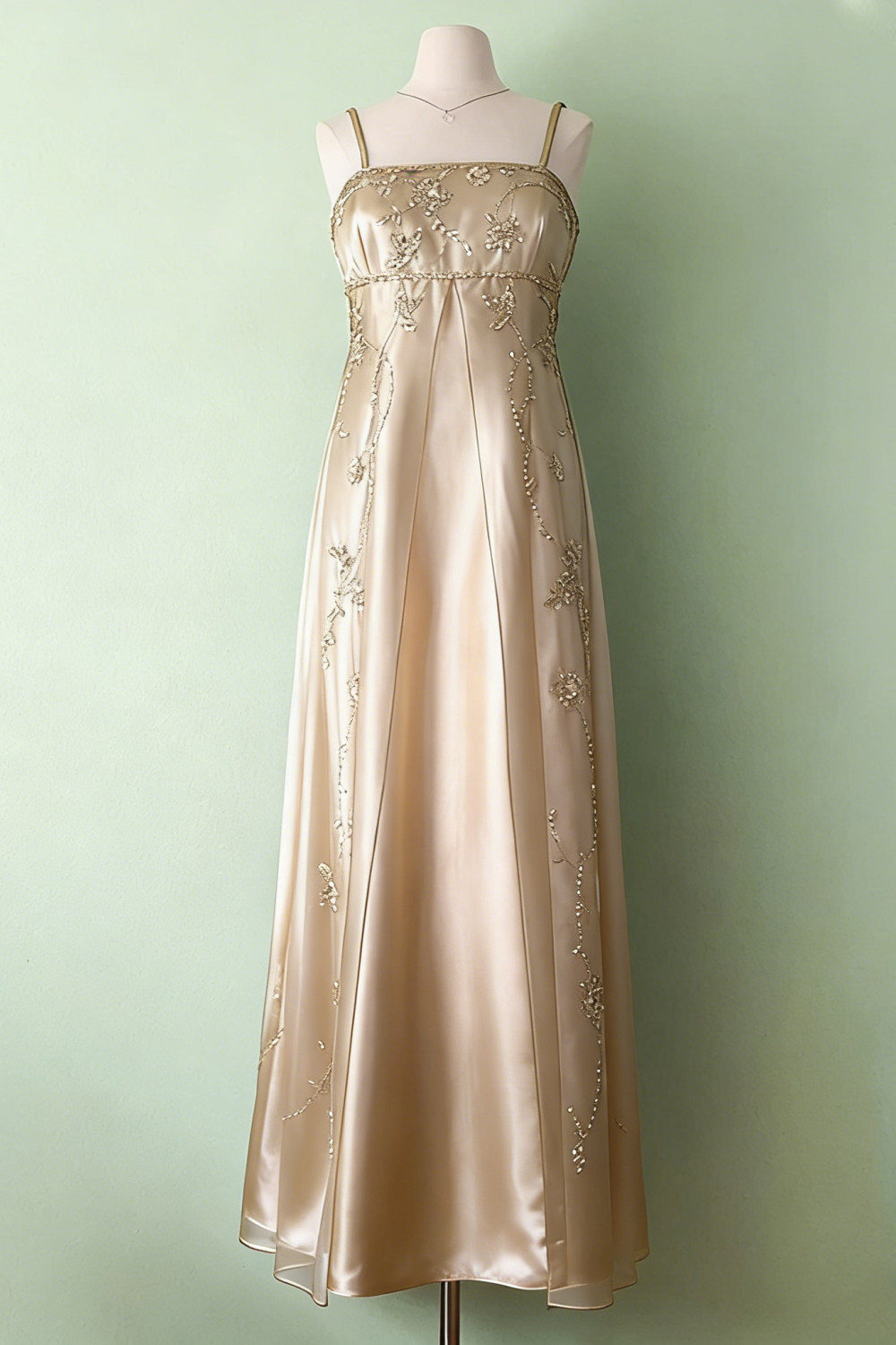 NiceVestidos--Burgundy Exquisite Floral Beaded Dress Vintage Dress Women's Long Tulle Ball Gown NV5648