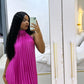 Pink halter short mini homecoming dress birthday party dress nv2876