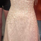Light Pink Beaded Long Chiffon Prom Dress Evening Gown Party Dress nv4754