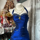 Robe longue en satin rétro élégante NV6656